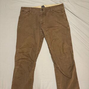 KÜHL Rydr Hiking Pants – Patina Dye – Khaki Brown – Men’s Size 40x32 –Rugged Fit